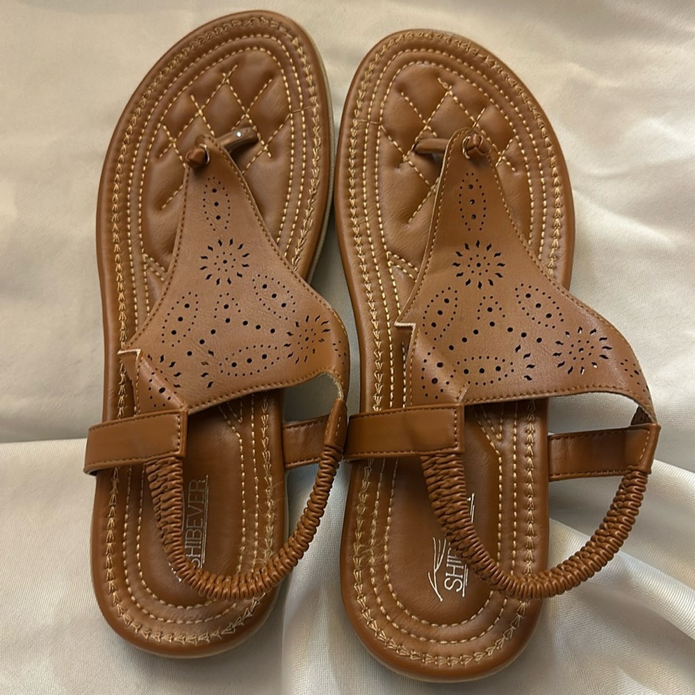 Shibever Women’s Thong Sandal Size 42 (10)